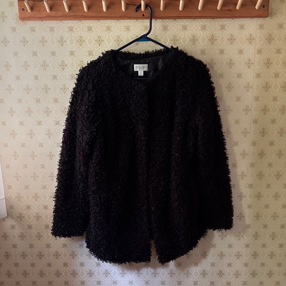 BISOU BISOU Black Boucle Jacket
